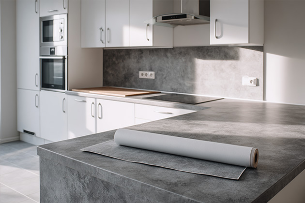 Rénovation Adhésif Cuisine Airbnb