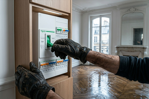 Couper électricité