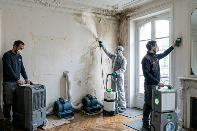 professionnel dégât des eaux à Paris