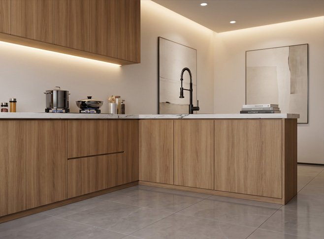 Rénovation cuisine avec adhésif Paris