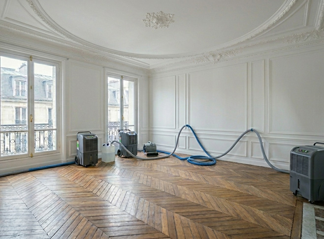 Peinture après dégât des eaux