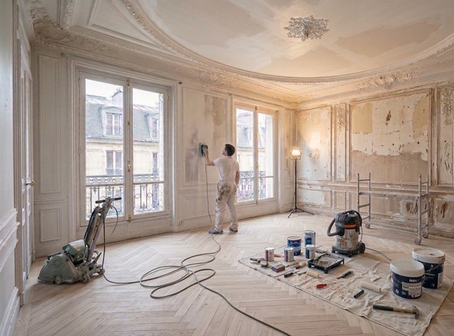 Rénovation après dégât des eaux