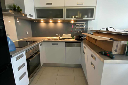 Covering cuisine Paris