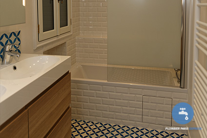 Salle de bain Paris 19