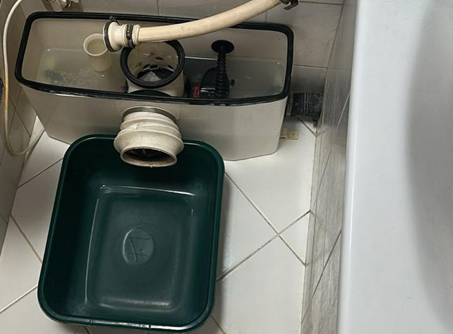 dégorgement de WC avec Sanibroyeur à Paris